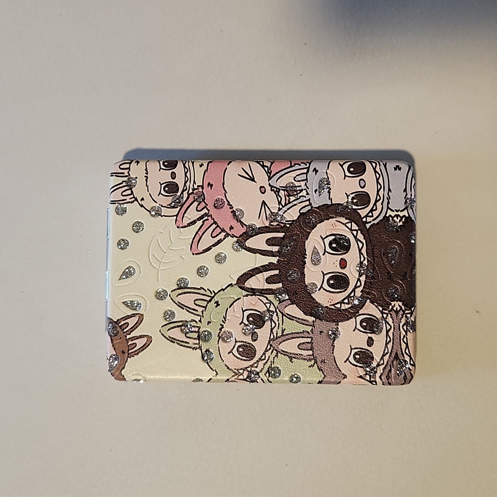 Labubu compact mirror